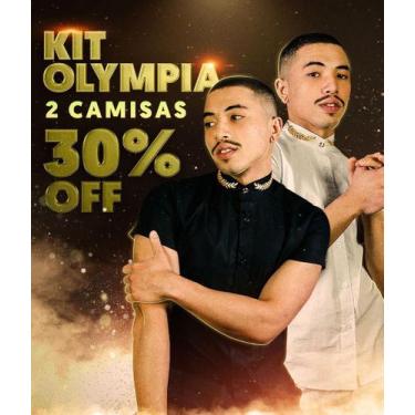 Imagem de KIT PROMOCIONAL  2 camisas da linha Olympia - Maria João Camisaria, PP