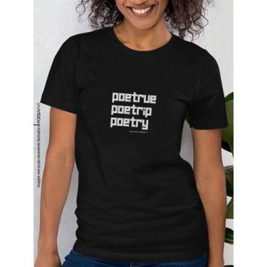 Imagem de Poetrue - Abel Coelho - Poesia Viva, Preto, GG