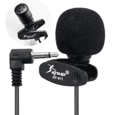 Imagem de Microfone De Lapela Para Youtuber Celular Notebook - Knup