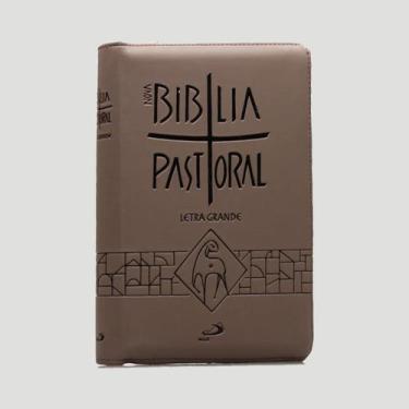 Imagem de Bíblia Sagrada Católica Pastoral Letra Grande Maior Zíper - Paulus