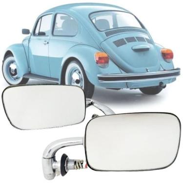 Imagem de Par Espelho Retrovisor Volkswagen Fusca Mexicano 1960 1965 1970 1975 1