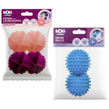 Imagem de Bolinhas Lavar Secar Roupas Esferas Lavadora Secadora 6 Pçs - Ordene