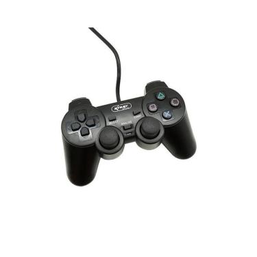 Imagem de Controle Com Fio 4X1 Pc Ps1 Ps2 Ps3 Knup Kp-5422