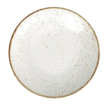 Imagem de Prato Porcelana Tramontina Rustico Sobremesa Decorado 21cm
