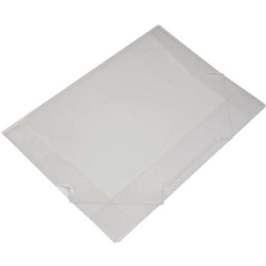 Imagem de Pasta ABA Elástica Plástica Mini Cristal SOFT Pacote com 10 - Polibras