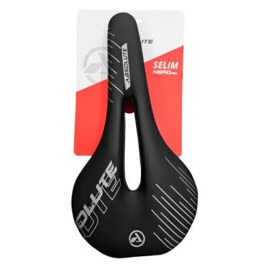 Imagem de Selim Nero Gel Unissex 268/146mm Vazado Mtb Urbano Speed Absolute