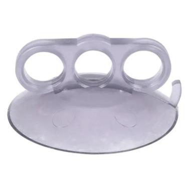 Imagem de Ventosa Garra 3 Dedos Pvc Cristal 110Mm Martelinho De Ouro