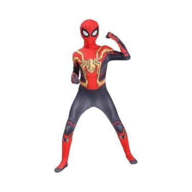 Imagem de Cosplay Peter Parker Infantil - Fantasia de Super-Herói para Halloween