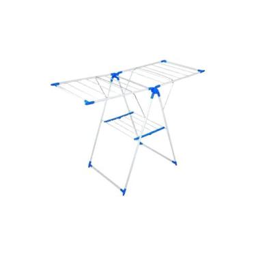 Imagem de Varal De Chão Dobrável Praticidade E Eficiência Na Secagem - Elite