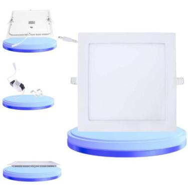Imagem de Luminária Painel Plafon Led 18W Quadrado Embutido Bivolt 110v-220v Fri