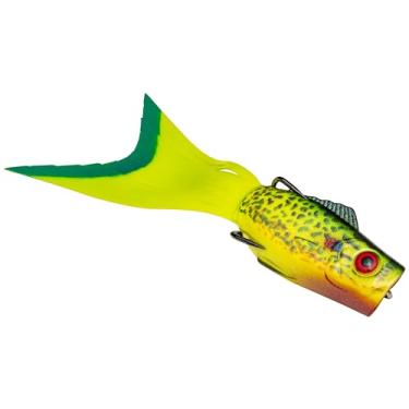 Imagem de Strike King Lures, KVD Pipsqueak Isca Poleiro Popping Polle, 12,7 cm de comprimento, 1,9 g, profundidade flutuante, verde-limão natural, pacote com 1 (modelo: PIPPKVD-280)