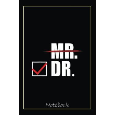 Imagem de Mens Doctor Gifts for Men for Him Male PhD Graduation Gift Notebook: Graduation Gift Diary For Notes, Congratulations, Graduate Journal, Gold Graduate ... Journal, 6x9 college ruled notebook
