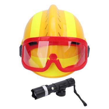 Imagem de Capacete de Resgate Com Capacete Leve de Busca e Resgate para Emergência, Terremoto, Tampa de Segurança Com Design Reflexivo (Amarelo)
