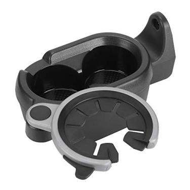 Imagem de Suporte para Copos do Console Central do Carro, Organizador de Armazenamento de Garrafas - A4518100370 - Adequado para Smart Fortwo W451 - Inserção de Copo Duplo, Design Elegante