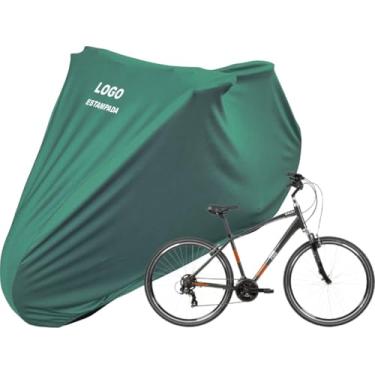 Imagem de Capa Para Bike Urbana Caloi 700 Tecido Helanca Lycra (Verde)