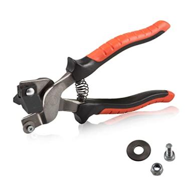 Imagem de SPEEDWOX Pinças de mosaico de 20 cm, cortador de mosaico, ferramentas de mosaico de cerâmica pinças de azulejo, alicates de corte de azulejo de vidro com barra de disjuntor de plástico forte para cortar espelho de vidro de cerâmica de mosaico