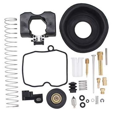 Imagem de NewYall Kit de reparo de carburador de carburador para Harley-Davidson Dyna Electra Glide Heritage Softail Fatboy Night Train Low Rider Road Glide Sportster 1200 Sportster 883