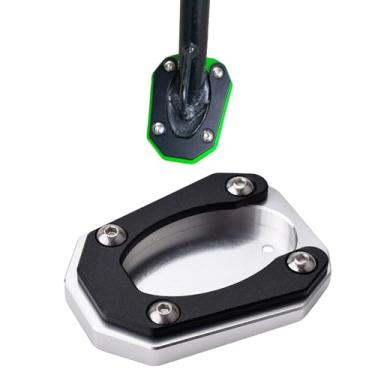 Imagem de HRuizq Almofada de suporte de motocicleta preta durável anti-afundamento pavimento de estacionamento externo chão macio (para veículo Kawasaki) Z900-RS Z650-RS Z1000-SX NINJA650 ZX-6R ZX-10R VER1000