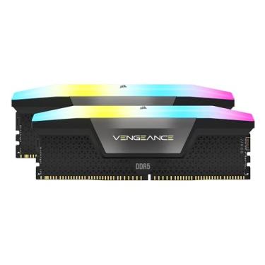 Imagem de CORSAIR Vengeance RGB DDR5 Kit de aprimoramento de luz (sem memória física) – Preto