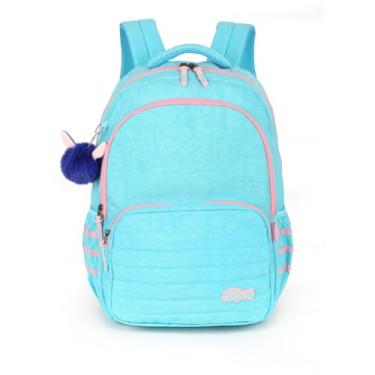 Imagem de Mochila Stitch, Grande, Turquesa, com Compartimento para Notebook, Luxcel