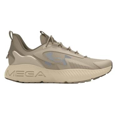 Imagem de Under Armour UA HOVR Mega 2 MVMNT Tênis esportivo masculino esportivo, Timberwolf Taupe/Base cáqui/200, 42