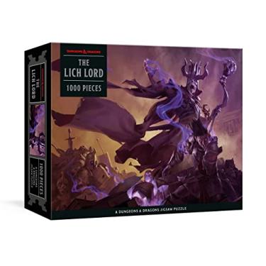 Imagem de The Lich Lord Puzzle: A Dungeons & Dragons Jigsaw Puzzle: Jigsaw Puzzles for Adults