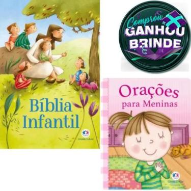 Imagem de Combo Bíblia Infantil + Livro Orações para Meninas  Ciranda Cultural  