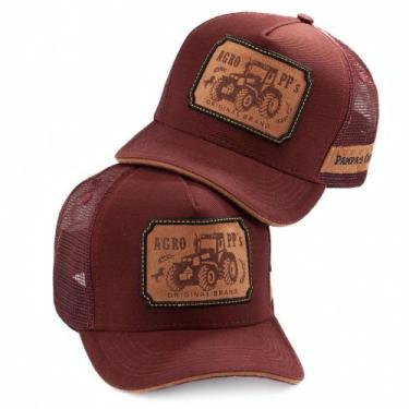 Imagem de Boné Country Trucker Moda Sertaneja Estilo e Modão - Pampas Country, B