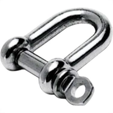 Imagem de Fischer Mecanica Manilha Reta P/Cabo De Aco A 1/4