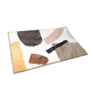 Imagem de Oikos - Tapete Antiderrapante Absorvente para Banheiro de Microfibra Orgânico