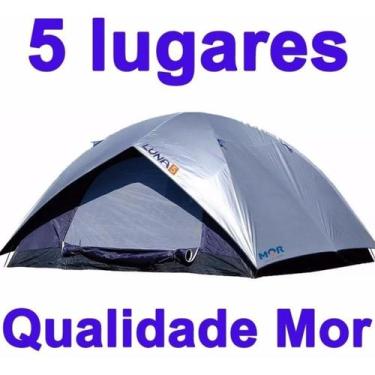 Imagem de Barraca camping luna 5 lugares - Mor, Azul