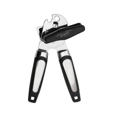 Imagem de Abridor 3 Em 1 Manual Para Latas Garrafas Com Alavanca E Função De Fac