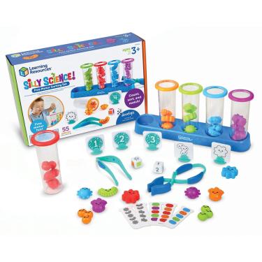 Imagem de Recursos de aprendizagem de brinquedos stem Silly Science Fine Motor Set