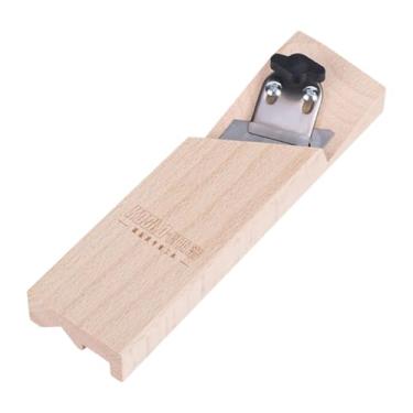 Imagem de Ioensy Planeador de madeira da plaina de madeira de plantão de madeira para chanfro de madeira da mão da mão plana manual manual plana para chanfro para, 200mm