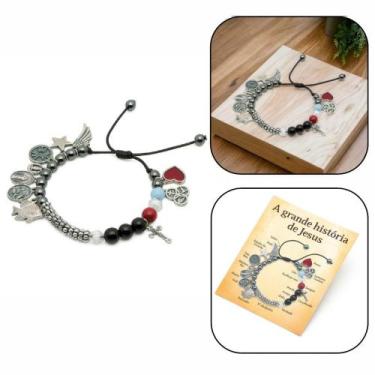 Imagem de Pulseira A Grande História De Jesus Com Folheto - FORNECEDOR 1