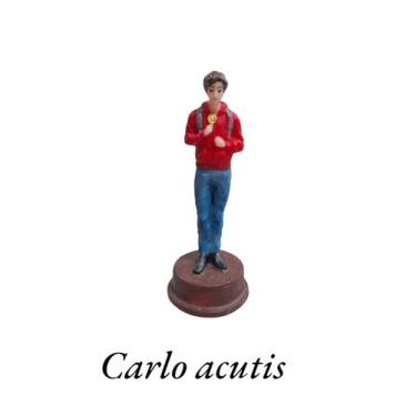 Imagem de Imagem Carlo Acutis 7cm em Resina - Loja Presentes & Cia
