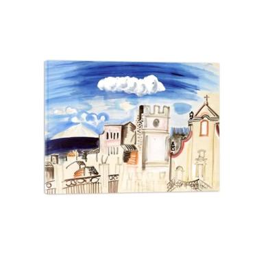 Imagem de Pinturas a Óleo Famosas - Imagem de Arte Clássica - Igreja - Reprodução Giclée Impressão em Tela - Pôster e Impressões Pronto para Pendurar Tela Embrulhada 20x25cm8x10in