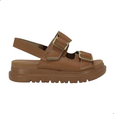 Imagem de Sandália Feminina Ortopédica Modare Fivela Camel