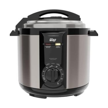 Imagem de Panela De Pressão Elétrica 5L Inox Antiaderente Graystone 900W 127V WPPE2 Wap