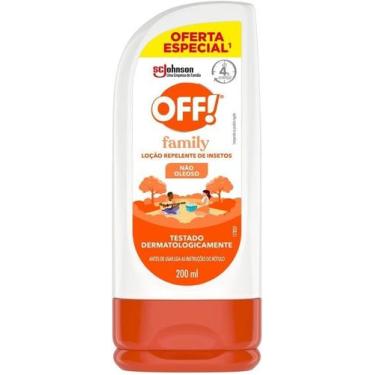 Imagem de Off Family Repelente Loção com Aloe Vera 200mL, Colorido, Original, 1 
