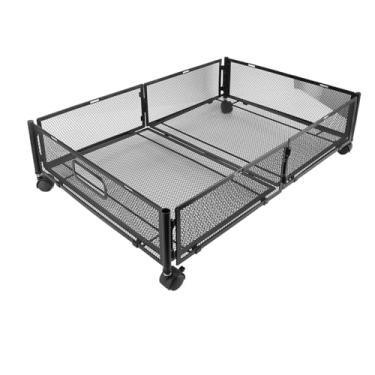 Imagem de Sob Armazenamento da Cama Com Rodas, Grande Capacidade de Cota de Gaveta de Gaveta de Gaveta de Garra de Grande Capacidade para Roupas para Roupas Toys
