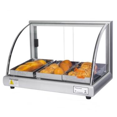 Imagem de A3 - Estufa Alfa para salgados de 3 bandejas Prata - 220V - Omega