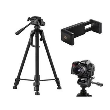 Imagem de Tripe para Câmera Fotográfica Smartphone 1,70M - A.R Variedades MT