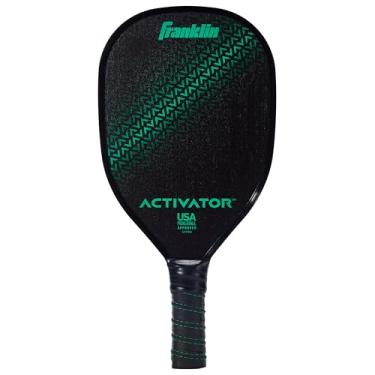 Imagem de Franklin Sports Raquete de picleball - Raquete de picleball de madeira - Ativador - Verde - EUA Pickleball (USAPA) Aprovado