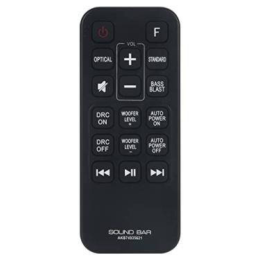 Imagem de PERFASCIN AKB74935621 Controle remoto de substituição adequado para LG COV33552424 SJ2 SJ2.AEUSLLK SJ2.DEUSLLK Sound Bar