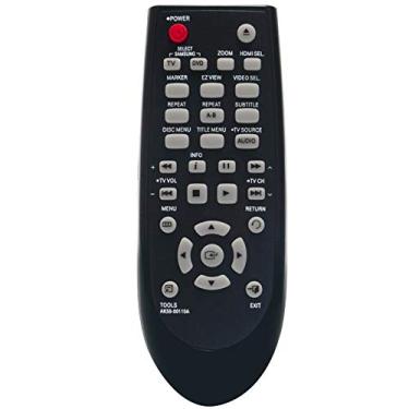 Imagem de AK59-00110A sub AK59-00118A controle remoto substituído adequado para leitor de DVD Samsung AK5900110A DVD-C500 DVDC500 DVDC501 DVD-C501