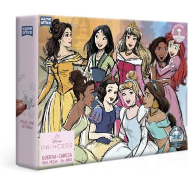 Imagem de Quebra-Cabeça - 1000 Peças - Princesas - Toyster - 3296