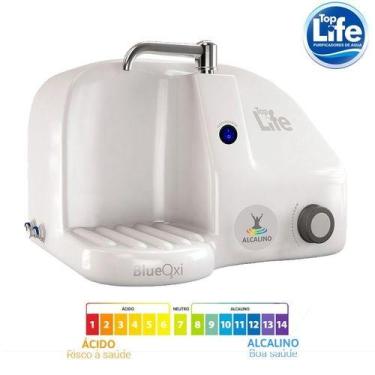 Imagem de Purificador de Água Super Alcalina Ionizada Natural Blue Oxi Branco 22