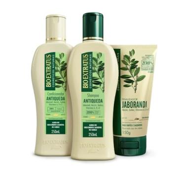 Imagem de Kit Bio Extratus Antiqueda Jaborandi (250mL) Shampoo, Condicionador e Finalizador
