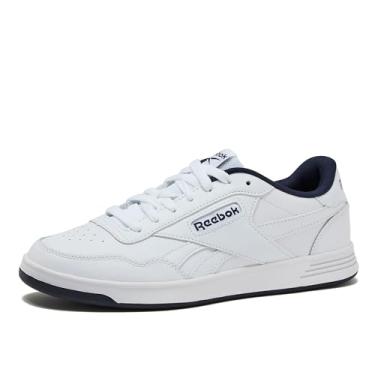 Imagem de Reebok Court Advance Tênis masculino casual tamanho 35 a 48, branco ou preto, branco/vetor azul marinho/branco, 42
